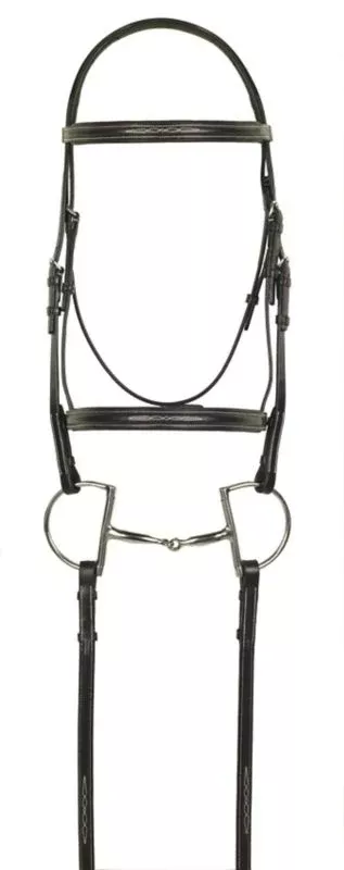 Aramas Fancy Square Raised Padded Bridle with Fanc