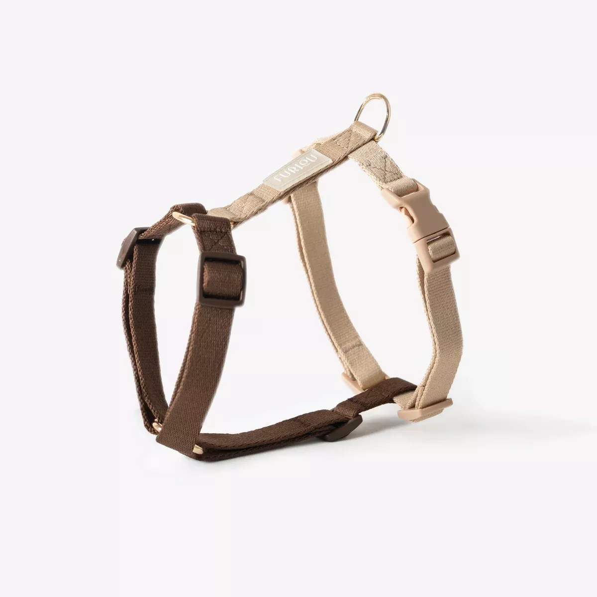 Brown and Tan Dog Harness